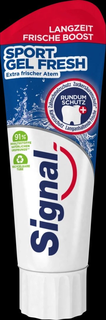 Unilever Signal Sport Gel Fresh Pasta do Zębów 75 ml Unilever Signal Sport Gel Fresh Pasta do Zębów 75 ml