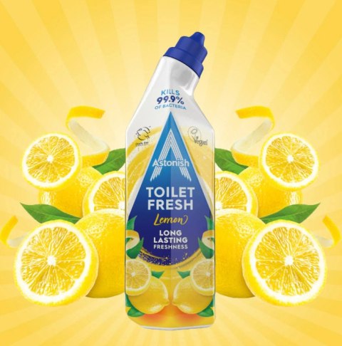 Astonish Astonish Toilet Fresh Lemon Żel WC 750 ml Astonish Astonish Toilet Fresh Lemon Żel WC 750 ml
