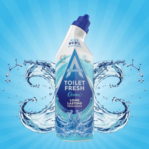 Astonish Astonish Toilet Fresh Ocean Żel WC 750 ml Astonish Astonish Toilet Fresh Ocean Żel WC 750 ml