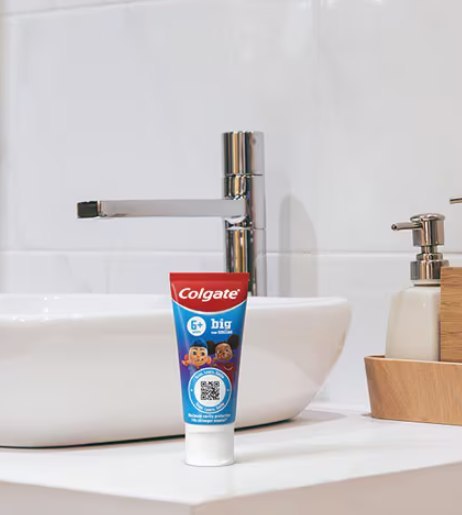 CP GABA GmbH Colgate Big Kids' Smiles Pasta do Zębów dla Dzieci 6-9 lat 50 ml CP GABA GmbH Colgate Big Kids' Smiles Pasta do Zębów dla Dzieci 6-9 lat 50 ml