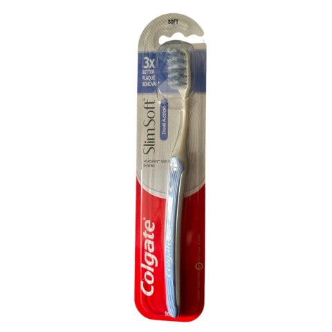 CP GABA GmbH Colgate SlimSoft Dual Action Szczoteczka do Zębów CP GABA GmbH Colgate SlimSoft Dual Action Szczoteczka do Zębów