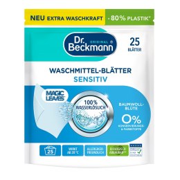 Delta pronatura GmbH Dr. Beckmann Listki do Prania Sensitiv 25 szt.