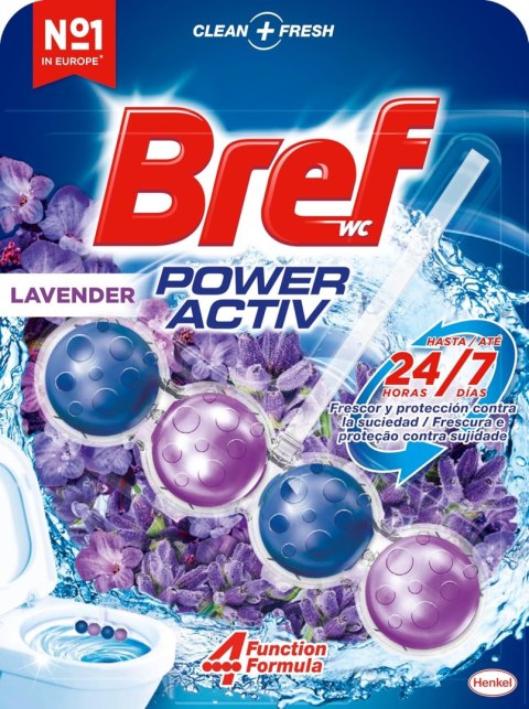 Henkel Bref Power Activ Lavender Zawieszka WC 50 g Henkel Bref Power Activ Lavender Zawieszka WC 50 g