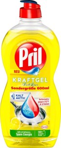 Henkel Pril Kraft-Gel Fresh Lemon Płyn do Naczyń 600 ml