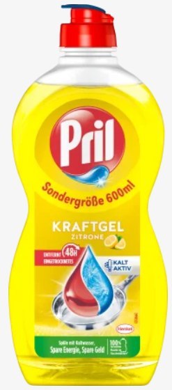 Henkel Pril Kraft-Gel Zitrone Płyn do Naczyń 450 ml