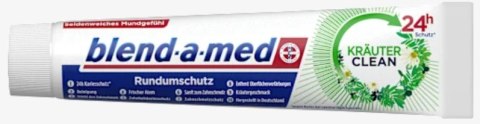 Procter & Gamble Blend- a- med Kräuter Clean Pasta do Zębów 75 ml DE Procter & Gamble Blend- a- med Kräuter Clean Pasta do Zębów 75 ml DE
