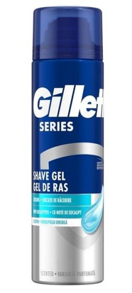 Procter & Gamble Gillette Series Sensitive Eucaliptus Żel do Golenia 200 ml