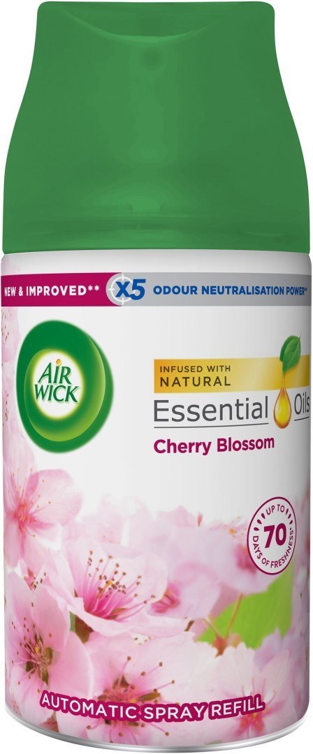 Reckitt Benckiser Air Wick Freshmatic Cherry Blossom Wkład 250 ml Reckitt Benckiser Air Wick Freshmatic Cherry Blossom Wkład 250 ml