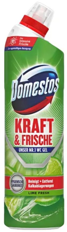 Unilever Domestos Kraft & Frische Lime Fresh WC Żel 1000 ml
