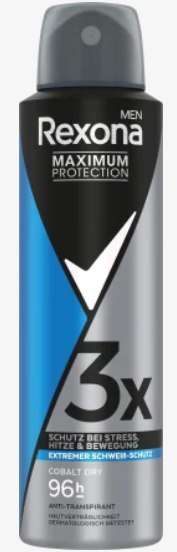 Unilever Rexona men Maximum Protection Cobalt Dry Antitranspirant 150 ml