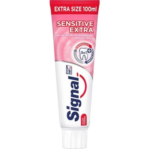 Unilever Signal Sensitive Extra Pasta do Zębów 100 ml Unilever Signal Sensitive Extra Pasta do Zębów 100 ml