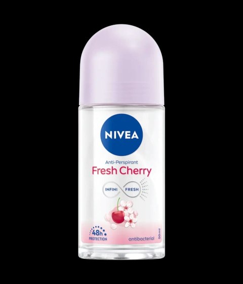 Beiersdorf Nivea Fresh Cherry Antyperspirant Roll-On 50 ml Beiersdorf Nivea Fresh Cherry Antyperspirant Roll-On 50 ml