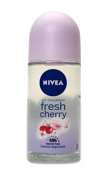 Beiersdorf Nivea Fresh Cherry Antyperspirant Roll-on 50 ml Beiersdorf Nivea Fresh Cherry Antyperspirant Roll-on 50 ml
