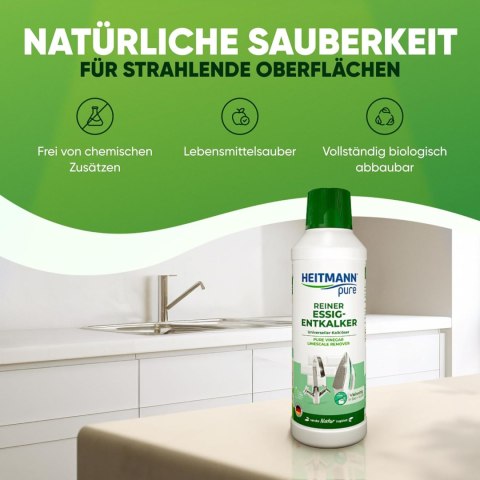 Brauns-Heitmann GmbH & Co. KG Heitmann Odkamieniacz Octowy 500 ml Brauns-Heitmann GmbH & Co. KG Heitmann Odkamieniacz Octowy 500 ml
