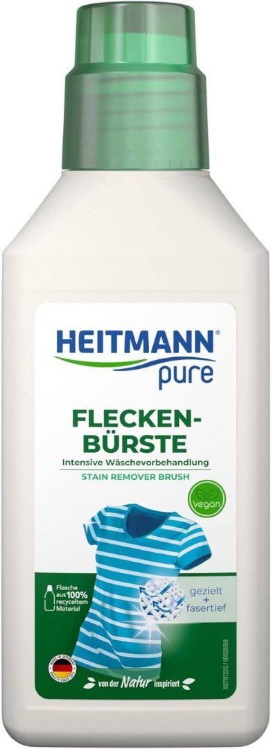 Brauns-Heitmann GmbH & Co. KG Heitmann Pure Fleckenbürste Odplamiacz ze Szczoteczką 250 ml 250ml Brauns-Heitmann GmbH & Co. KG Heitmann Pure Fleckenbürste Odplamiacz ze Szczoteczką 250 ml 250ml