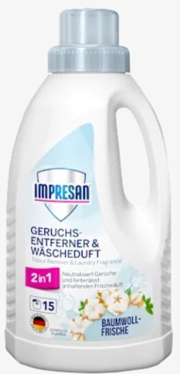 Brauns-Heitmann GmbH & Co. KG Impresan Zapachowy Środek do Usuwania Zapachów Bawełniana Świeżość 450 ml