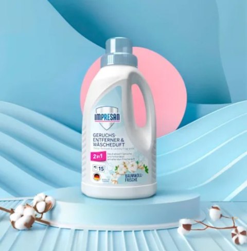 Brauns-Heitmann GmbH & Co. KG Impresan Zapachowy Środek do Usuwania Zapachów Bawełniana Świeżość 450 ml Brauns-Heitmann GmbH & Co. KG Impresan Zapachowy Środek do Usuwania Zapachów Bawełniana Świeżość 450 ml