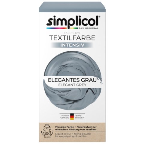 Brauns-Heitmann GmbH & Co. KG Simplicol Intensiv Barwnik do Tkanin Elegantes-Grau Elegancki Szary Brauns-Heitmann GmbH & Co. KG Simplicol Intensiv Barwnik do Tkanin Elegantes-Grau Elegancki Szary