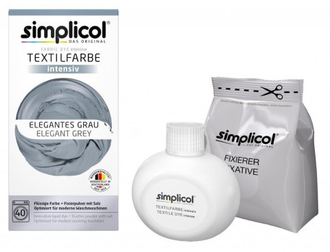 Brauns-Heitmann GmbH & Co. KG Simplicol Intensiv Barwnik do Tkanin Elegantes-Grau Elegancki Szary Brauns-Heitmann GmbH & Co. KG Simplicol Intensiv Barwnik do Tkanin Elegantes-Grau Elegancki Szary