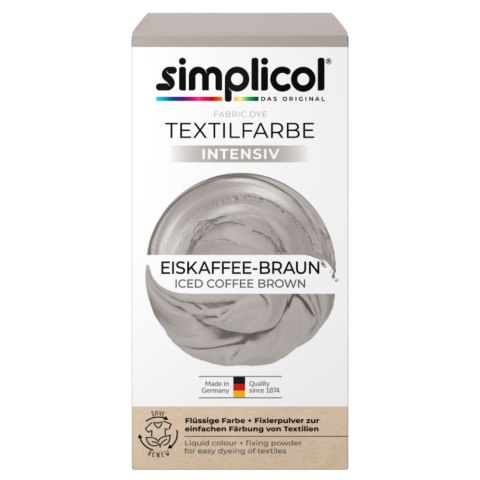 Brauns-Heitmann GmbH & Co. KG Simplicol Intensiv Barwnik do Tkanin Eiskaffee-Braun Kawa Mrożona Brauns-Heitmann GmbH & Co. KG Simplicol Intensiv Barwnik do Tkanin Eiskaffee-Braun Kawa Mrożona