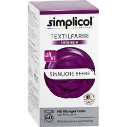 Brauns-Heitmann GmbH & Co. KG Simplicol Intensiv Barwnik do Tkanin Sinnliche-Beere Zmysłowa Jagoda