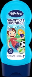 Bübchen Bübchen Kids 2 w 1 Sportsfreund Szampon i Żel pod Prysznic 230 ml