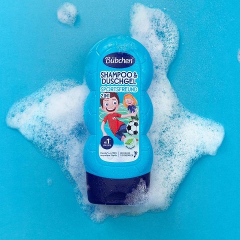 Bübchen Bübchen Kids 2 w 1 Sportsfreund Szampon i Żel pod Prysznic 230 ml Bübchen Bübchen Kids 2 w 1 Sportsfreund Szampon i Żel pod Prysznic 230 ml