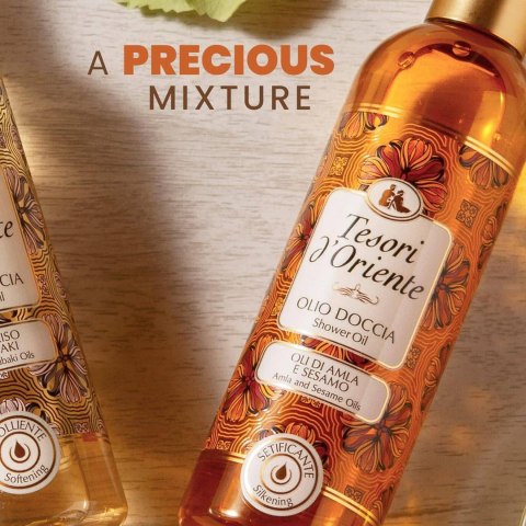 CONTER SRL Tesori d'Oriente Amla & Sesame Oil Olejek pod Prysznic 250 ml CONTER SRL Tesori d'Oriente Amla & Sesame Oil Olejek pod Prysznic 250 ml