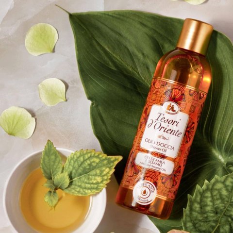 CONTER SRL Tesori d'Oriente Amla & Sesame Oil Olejek pod Prysznic 250 ml CONTER SRL Tesori d'Oriente Amla & Sesame Oil Olejek pod Prysznic 250 ml