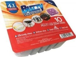 Clovin Germany GmbH Buzzy Soap Pads Gąbki Zmywaki Nasączone 10 szt.