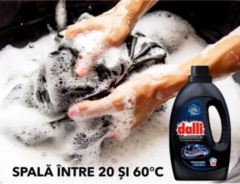 DALLI-WERKE GmbH & Co. KG Dalli Black Wash Żel do Prania 20 Prań DALLI-WERKE GmbH & Co. KG Dalli Black Wash Żel do Prania 20 Prań