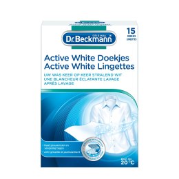 Delta pronatura GmbH Dr. Beckmann Active-White Chusteczki Wybielające do Prania15 szt.