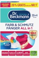 Delta pronatura GmbH Dr.Beckmann Chusteczki Wyłapujące Kolor i Brud All in 1 24 szt.