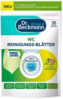 Delta pronatura GmbH Dr. Beckmann Listki do Czyszczenia WC Citrus Sensacja 20 szt.