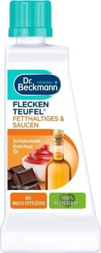 Delta pronatura GmbH Dr. Beckmann Odplamiacz Tłuszcz, Olej, Sos, Keczup, Czekolada 50 ml