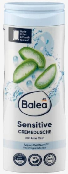 Dm-drogerie markt GmbH + Co. KG Balea Sensitive Żel pod Prysznic 300 ml