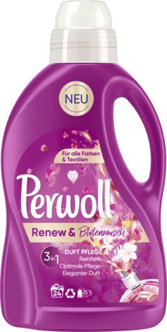 Henkel Perwoll Renew & Blütenrausch Color Żel do Prania 24 prania