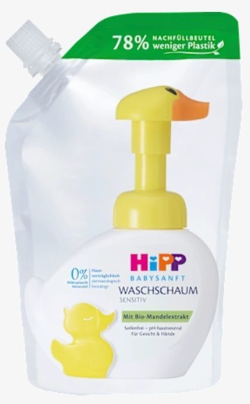 Hipp Hipp Babysanft Sensitiv Opakowanie Uzupełniające do Pianki 250 ml Hipp Hipp Babysanft Sensitiv Opakowanie Uzupełniające do Pianki 250 ml