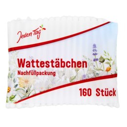 Jeden Tag Jeden Tag Patyczki Higieniczne 160 szt.
