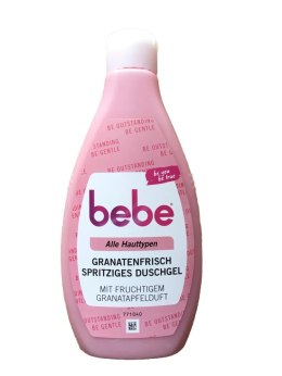 Jonhson & Johnson Bebe Granatenfrisch Żel ​​pod Prysznic 250 ml