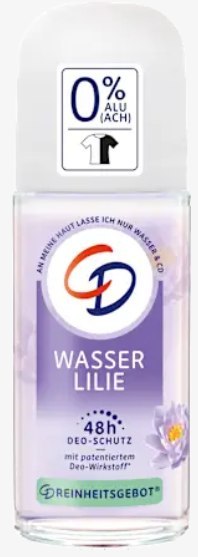 Lornamead GmbH CD Wasserlilie 24h Deo Roll-on 50 ml