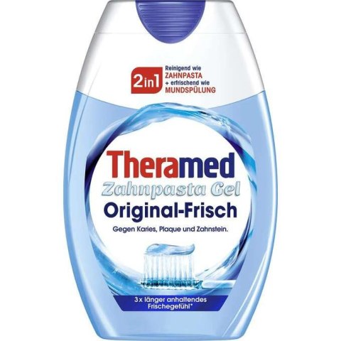 Schwarzkopf & Henkel Theramed Original-Frisch 2w1 Pasta do Zębów w Żelu 75 ml Schwarzkopf & Henkel Theramed Original-Frisch 2w1 Pasta do Zębów w Żelu 75 ml