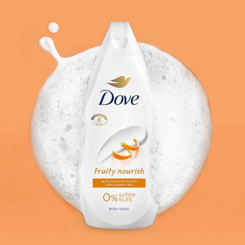Unilever Dove Fruity Nourish Żel pod Prysznic 450 ml Unilever Dove Fruity Nourish Żel pod Prysznic 450 ml