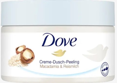 Unilever Dove Macadamia & Reismilch Peeling do Ciała 225 ml Unilever Dove Macadamia & Reismilch Peeling do Ciała 225 ml