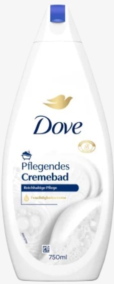 Unilever Dove Original Płyn do Kąpieli 750 ml