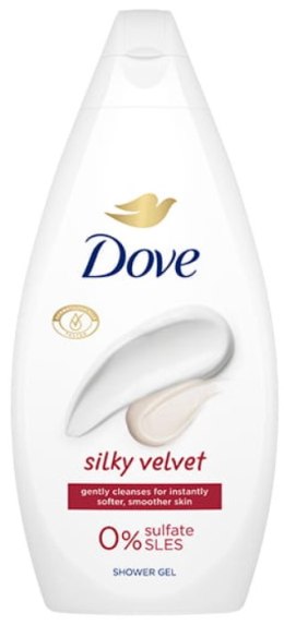 Unilever Dove Silky Velvet Żel pod Prysznic 450 ml