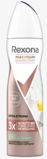 Unilever Rexona Maximum Protection Lime & Waterlily Antitranspirant Spray 150 ml