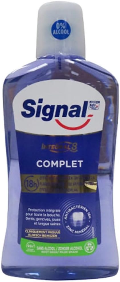 Unilever Signal Integral 8 Complet Płyn do Płukania Jamy Ustnej 500 ml Unilever Signal Integral 8 Complet Płyn do Płukania Jamy Ustnej 500 ml