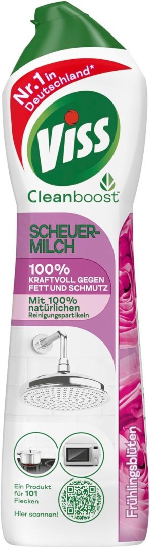 Unilever Viss Cleanboost Fruhlingsbluten Mleczko do Czyszczenia 500 ml Unilever Viss Cleanboost Fruhlingsbluten Mleczko do Czyszczenia 500 ml