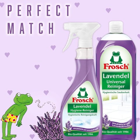 Werner & Mertz GmbH Frosch Lavendel Higieniczny Środek Czyszczący 500 ml Werner & Mertz GmbH Frosch Lavendel Higieniczny Środek Czyszczący 500 ml
